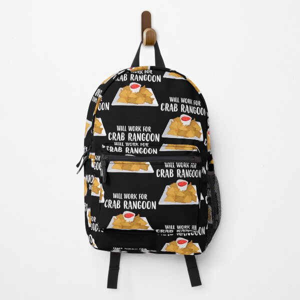 Item preview, Chinese Food Will Work For Crab Rangoon graphic designed and sold by jakehughes2015.