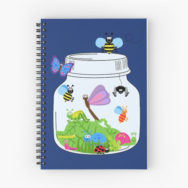 Item preview, Cute Insects Bugs in Bug Jar designed and sold by peacockcards.