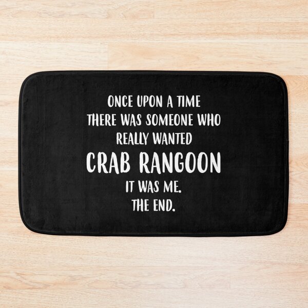 Item preview, Funny Chinese Food Crab Rangoon print designed and sold by jakehughes2015.