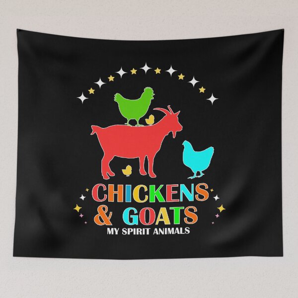 Item preview, Chickens Goats Farm Farmer Farmer Gift designed and sold by Ibu83.