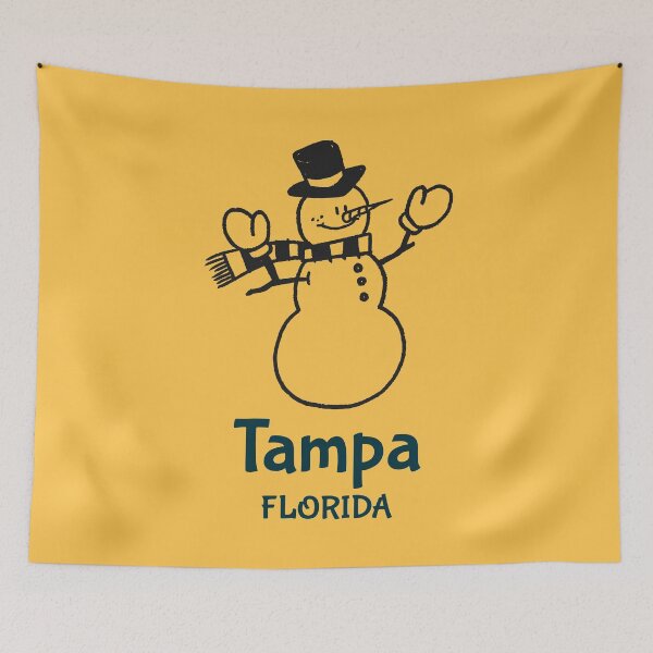 Item preview, Tampa Florida Snowman designed and sold by Taumaturgo.