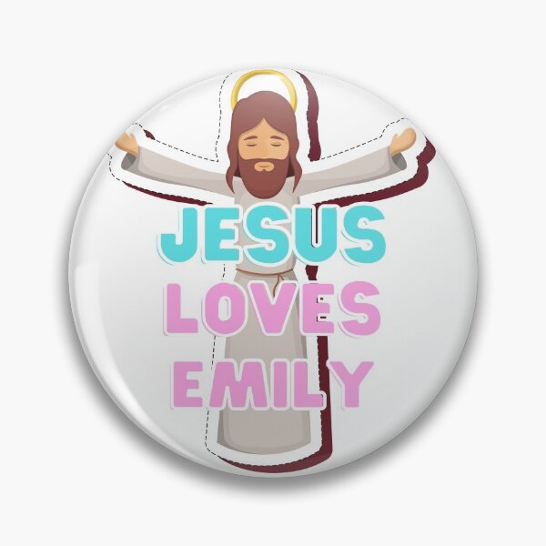 Item preview, Jesus Loves Emily designed and sold by Sheen-designs.
