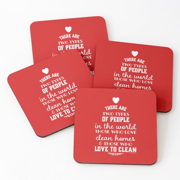 Item preview, Two Types of People, Housekeeper Appreciation, Cleaning Lady Design designed and sold by SavvyCleaner.