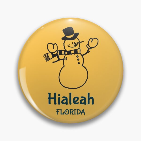 Item preview, Hialeah Florida Snowman designed and sold by Taumaturgo.