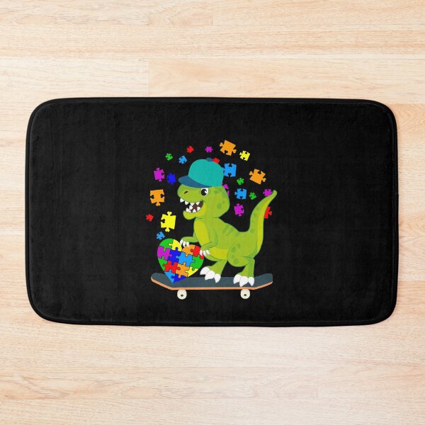 Item preview, Autism Awareness Dinosaur T Rex Kids designed and sold by Ibu83.
