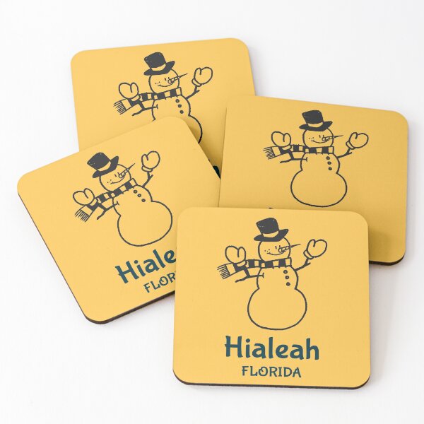 Item preview, Hialeah Florida Snowman designed and sold by Taumaturgo.