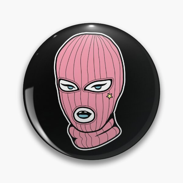 Artikelvorschau, Rosa Skimaske entworfen und verkauft von BubbleMerchON.