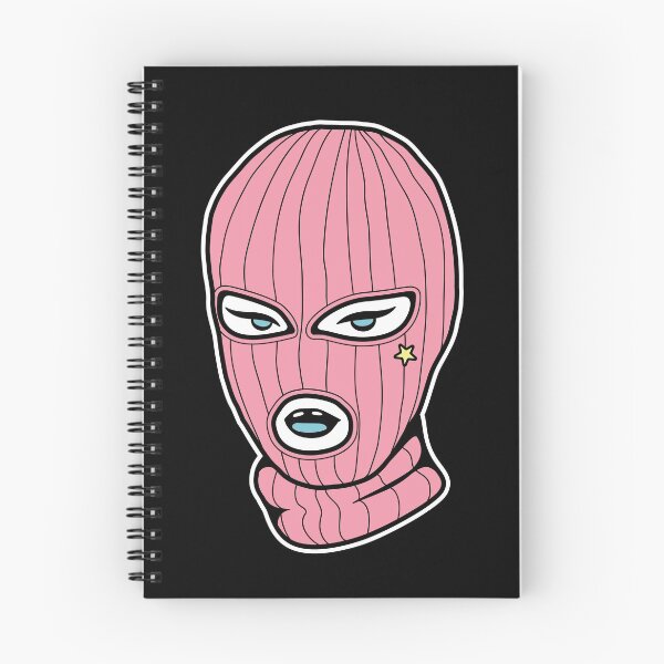Item preview, Pink ski mask designed and sold by BubbleMerchON.