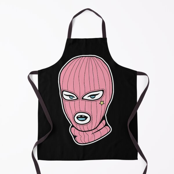 Item preview, Pink ski mask designed and sold by BubbleMerchON.