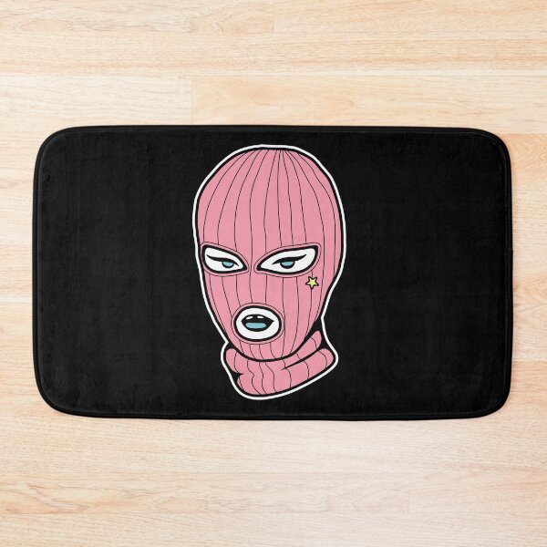 Item preview, Pink ski mask designed and sold by BubbleMerchON.