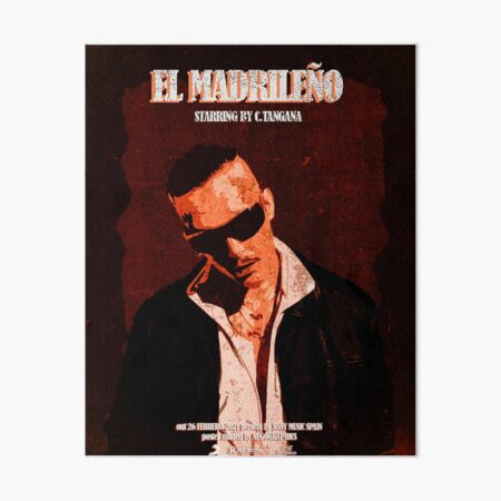 El madrileño cover - C. Tangana Photographic Print by Currito92