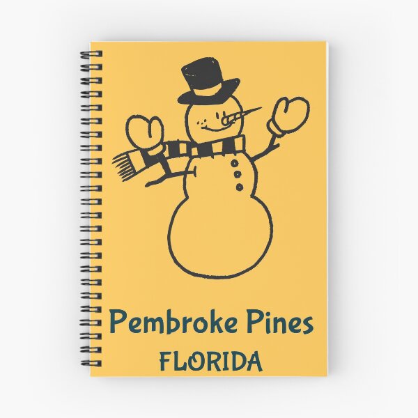 Item preview, Pembroke Pines Florida Snowman designed and sold by Taumaturgo.