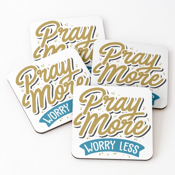 Item preview, Pray More, Worry Less designed and sold by alekovic.
