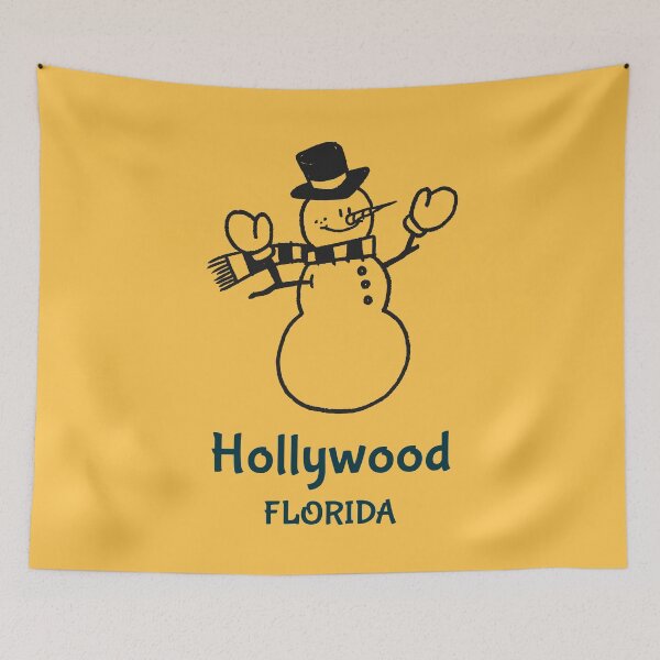Item preview, Hollywood Florida Snowman designed and sold by Taumaturgo.