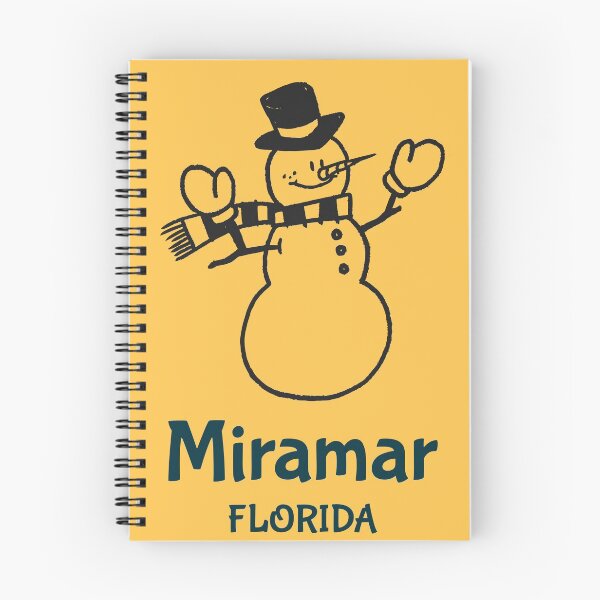 Item preview, Miramar Florida Snowman designed and sold by Taumaturgo.