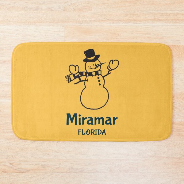 Item preview, Miramar Florida Snowman designed and sold by Taumaturgo.