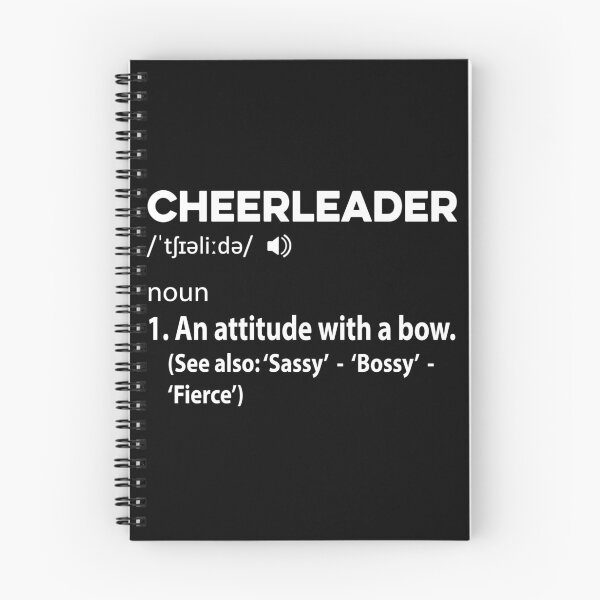 Item preview, Cheerleader  Definition: An Attitude with a Bow designed and sold by TendyTees.