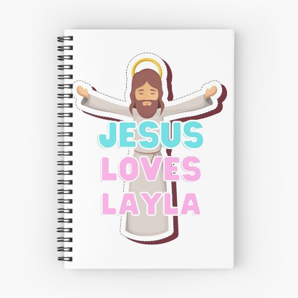 Item preview, Jesus Loves Layla designed and sold by Sheen-designs.