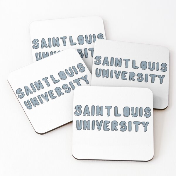 Item preview, Saint Louis University Blue Bubble Letter  designed and sold by enkdesign.