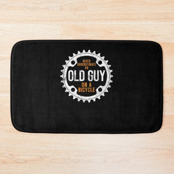 Item preview, Never underestimate an old guy on a bicycle Cycling  designed and sold by majuga.