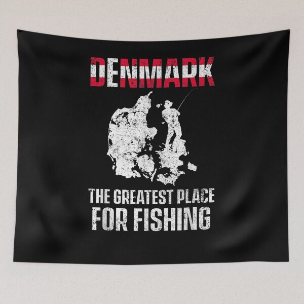 Item preview, Denmark The Greatest Place For Fishing designed and sold by charissamo77.