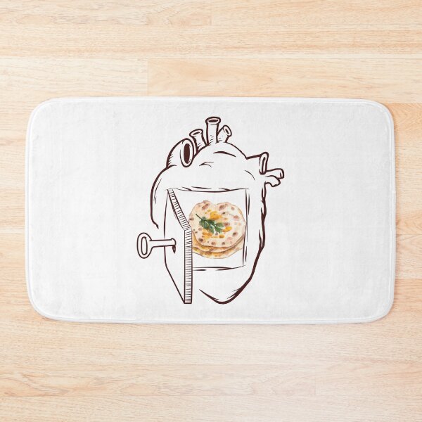 Item preview, Naan In My Heart designed and sold by foodisthekey.