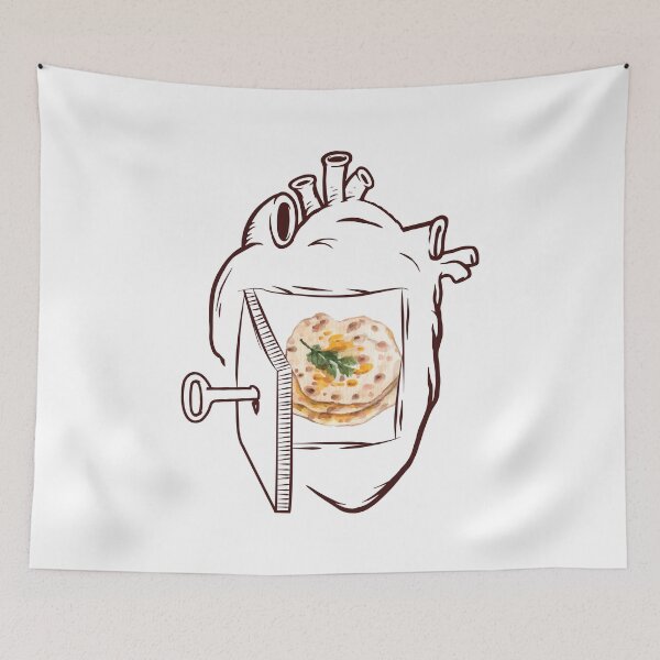 Item preview, Naan In My Heart designed and sold by foodisthekey.