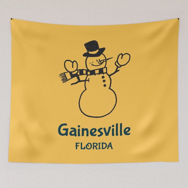 Item preview, Gainesville Florida Snowman designed and sold by Taumaturgo.