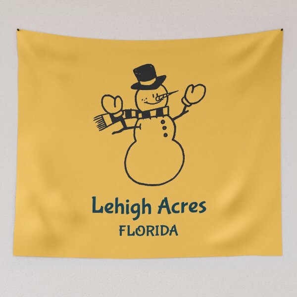 Item preview, Lehigh Acres Florida Snowman designed and sold by Taumaturgo.