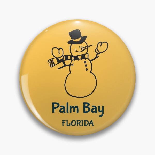 Item preview, Palm Bay Florida Snowman designed and sold by Taumaturgo.