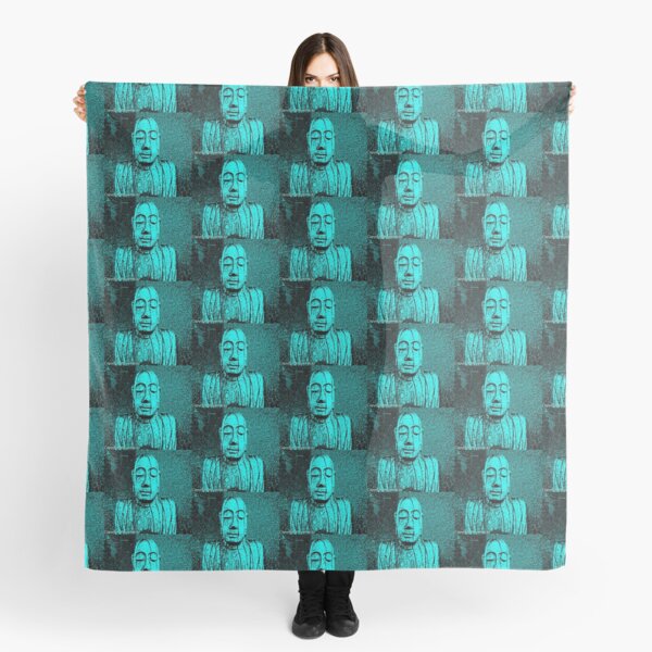 Karma in Turquise Scarf