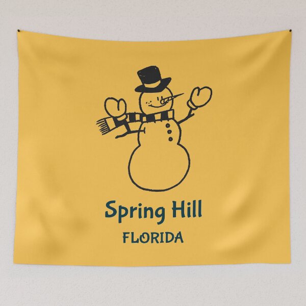 Item preview, Spring Hill Florida Snowman designed and sold by Taumaturgo.