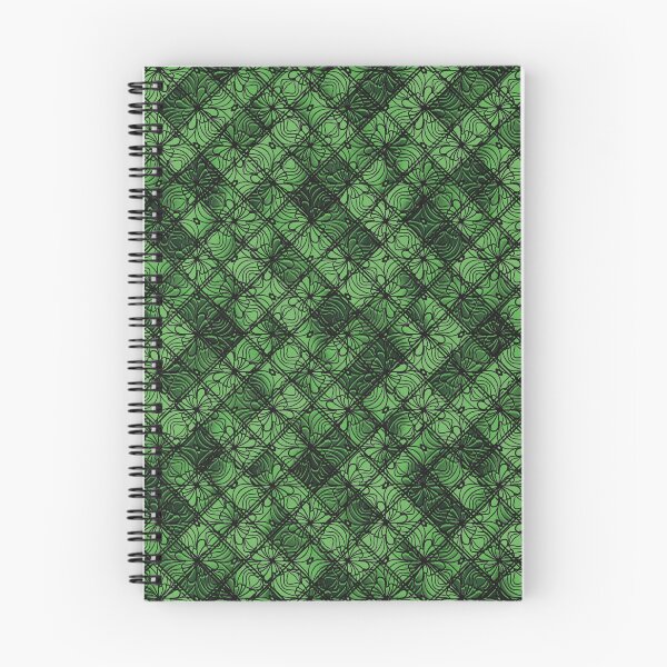 Item preview, Green seamless abstract pattern  designed and sold by marina63.