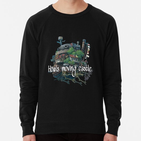 Howls moving castle design Lightweight Sweatshirt