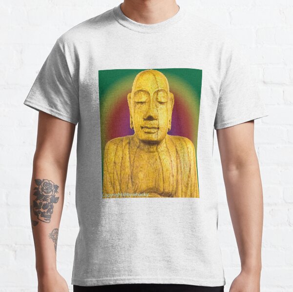 Wooden Budha  Classic T-Shirt