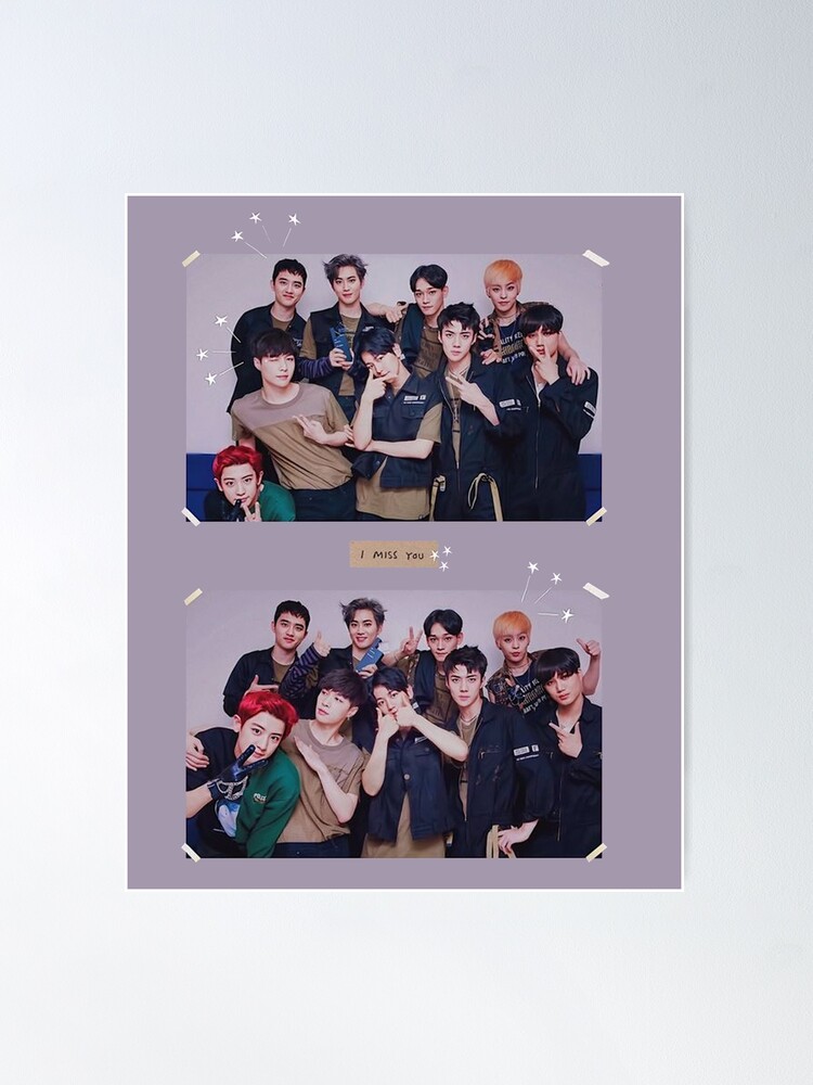 EXO ポスター fposter,medium,wall_texture,