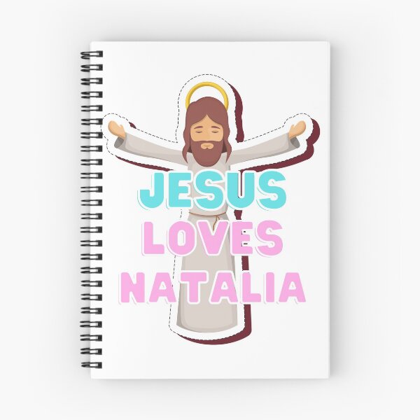 Item preview, Jesus Loves Natalia designed and sold by Sheen-designs.