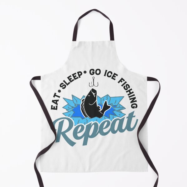 Item preview, EAT, SLEEP, GO ICE FISHING, REPEAT COLLECTION designed and sold by JRM Tees & More Store.