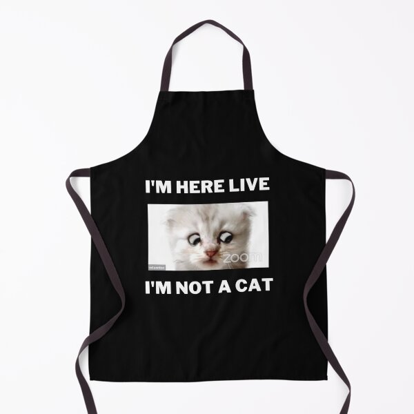 Item preview, Laywer Cat Filter - "I'm here live, I'm not a cat" designed and sold by reallyrealnow.