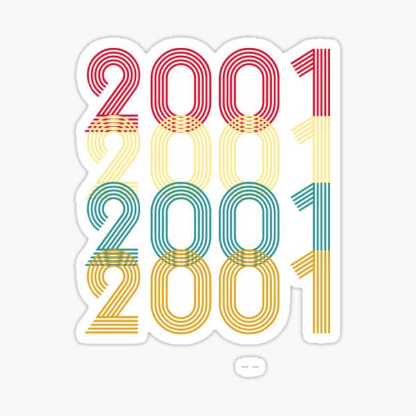 Item preview, Vintage 2001 Shirt, 20thBirthday, gift for her designed and sold by ihsanestore01.