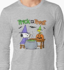 Snoopy Trick Or Treat Long Sleeve T-Shirt