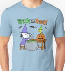 Snoopy Trick Or Treat Unisex T-Shirt