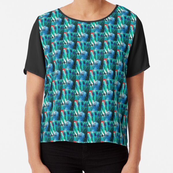 Recycled Peacock at Kettfest2015 Chiffon Top