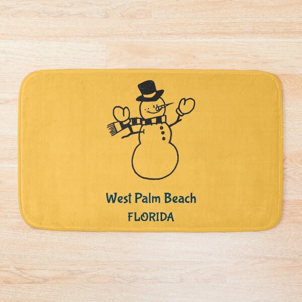 Item preview, West Palm Beach Florida Snowman designed and sold by Taumaturgo.