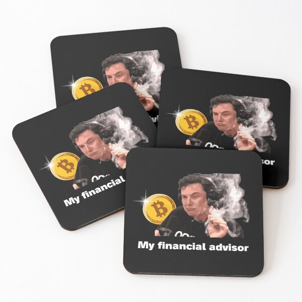 Item preview,  My Financial Advisor Elon Musk Bitcoin designed and sold by lamweixing.