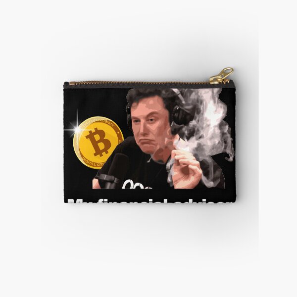 Item preview,  My Financial Advisor Elon Musk Bitcoin designed and sold by lamweixing.