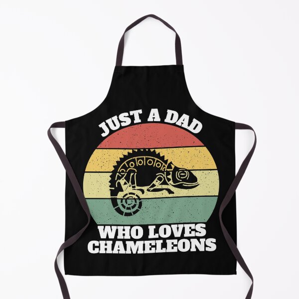 Item preview, Just A Dad Who Loves Chameleons Chamaeleons designed and sold by Salvadax.