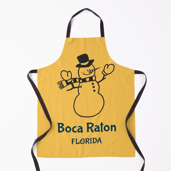Item preview, Boca Raton Florida Snowman designed and sold by Taumaturgo.