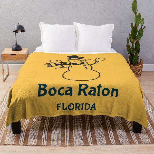 Item preview, Boca Raton Florida Snowman designed and sold by Taumaturgo.