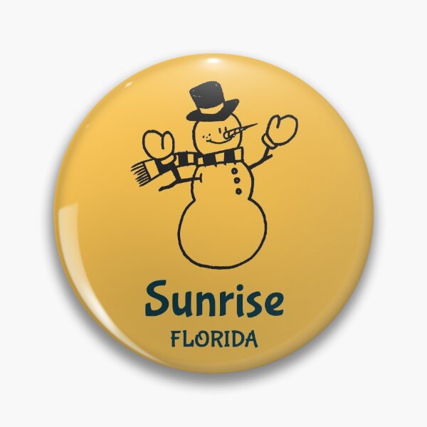 Item preview, Sunrise Florida Snowman designed and sold by Taumaturgo.